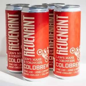 Revenant Cold Brew - Maximizing Focus & Energy All Day Long - Coffee (4 PACK)