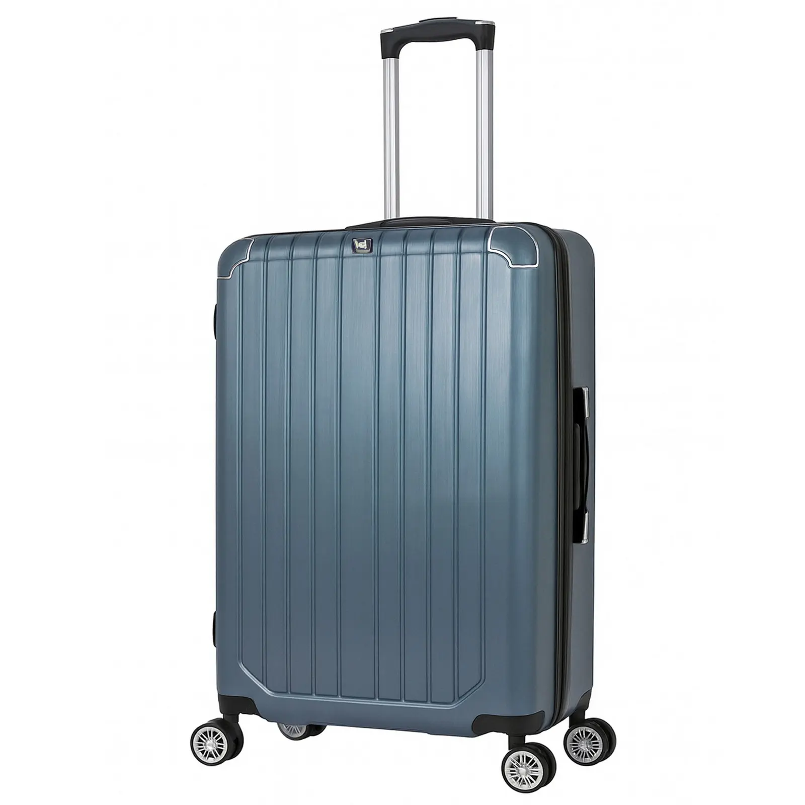 WORLD TRAVELER Beaumont Sleek 26-Inch Hardside Spinner Luggage, Lightweight & Expandable with Side/Top Grip Handles, High-Capacity, Scratchproof ABS, 26" H X 18" L X 10.5" W Interior