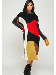 Angela-Heavy Knit Dress