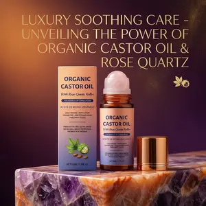 Castor Oil Rose Quartz Roll-On