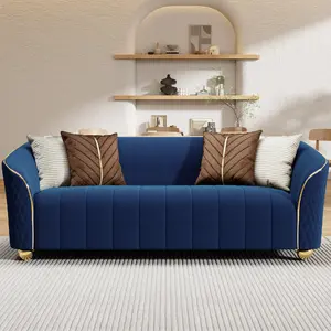 Luxury Velvet Sofa | Multiple Colors | Modular 3+1/3+1+1/3+3 Combinations | Modern Living Room Furniture