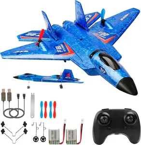 Antsir Brand In Stock F22 RC Rc Plane  Remote Control Fighter 2.4G RC EPP Foam RC plane Helicopter Toys Gift For Kid And Adult