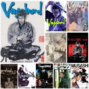 V-Vagabond M-Manga Poster Bedroom Home Decor Art Poster Perfect Gift for Family and Friends
