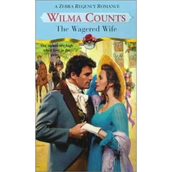 USED-The Wagered Wife (Zebra Regency Romance) by Wilma Counts (Paperback)