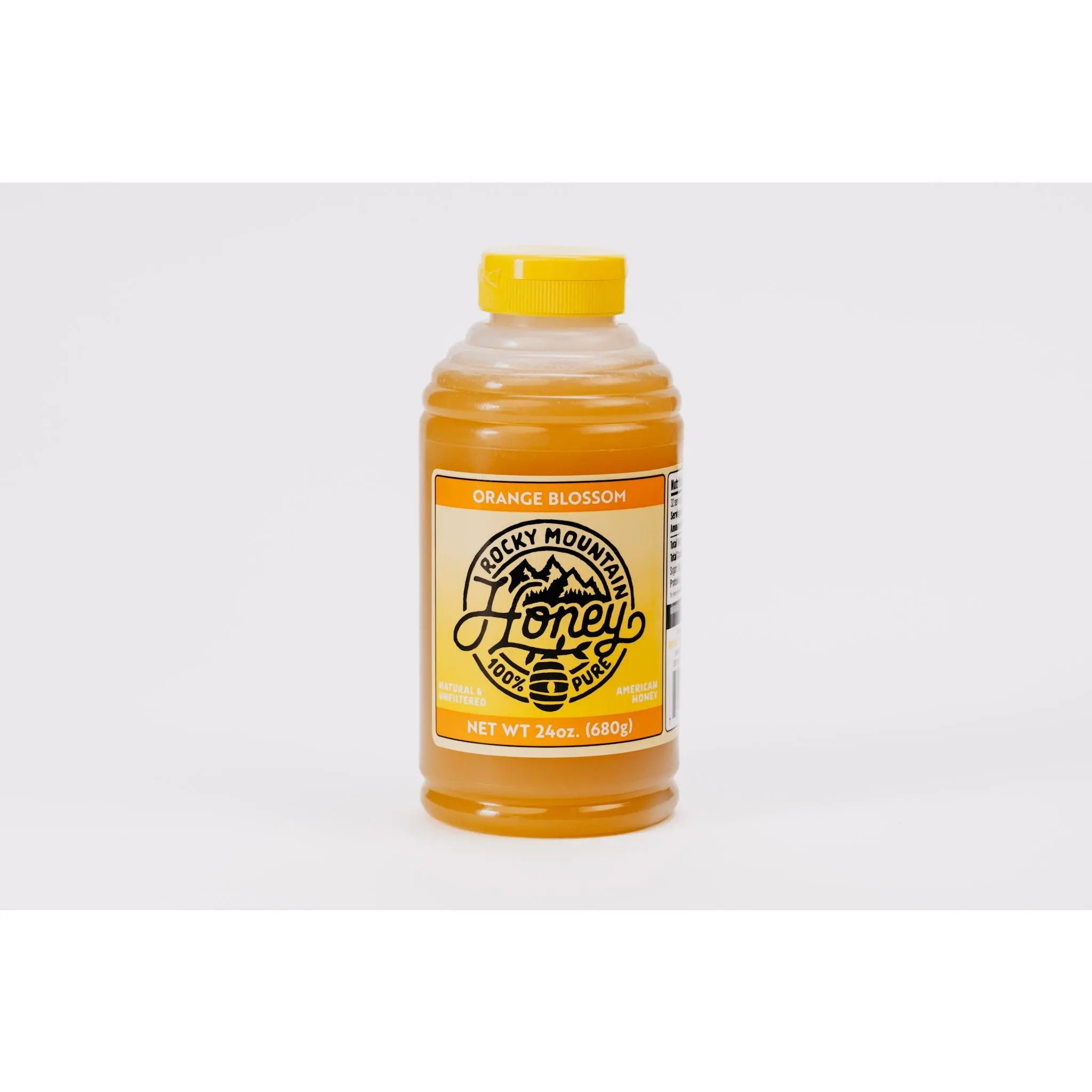 (Case of 12) 24 oz. Orange Blossom Honey Squeeze Bottle