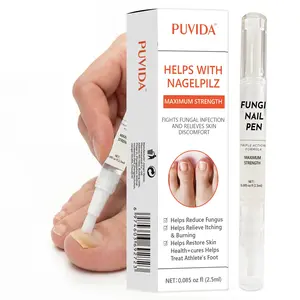 Nail Repair Pen - Strengthener Serum with Easy Brush Applicator for Damaged, Discolored, Thick Nails & Appearance Improvement