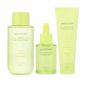 Papa Recipe Real Centella Daily Calming Trio