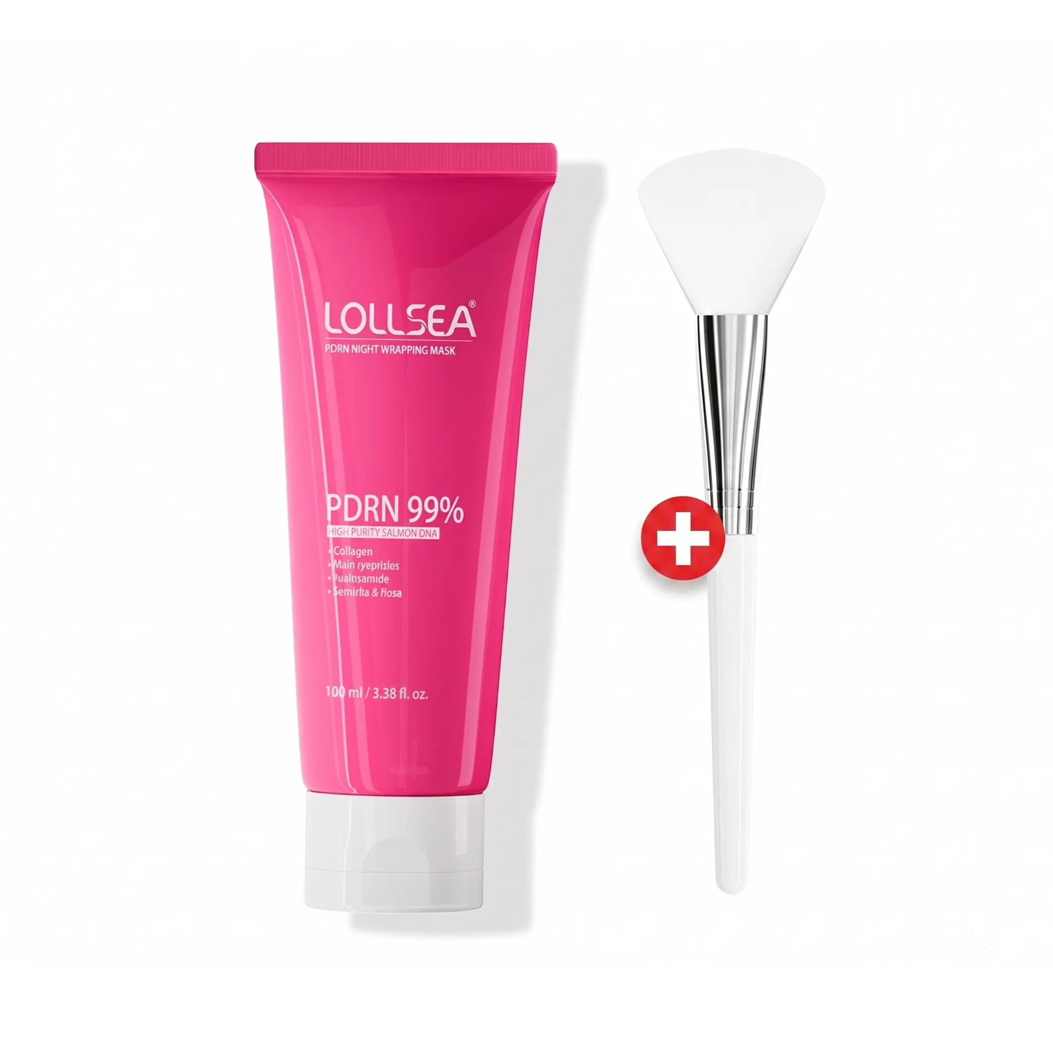 PNRN Collagen Wrapping Peel Off Facial Mask -  Reduces Sagging & Dullness, Elasticity & Hydration Care- Hydrolyzed Collagen for Glowing Skin, with Collagen + Niacinamide + Hyaluronic acid