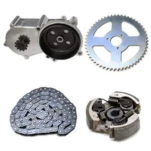 Offroad Motorcycle Clutch with T8F 11T Clutch Transmission Reduction Gear Box, 116 Links, 54 Teeth for 33cc 43cc 47cc 49cc Go Kart Quad Buggy Mini Moto Gas Scooter Dirt Pit Bike Chopper