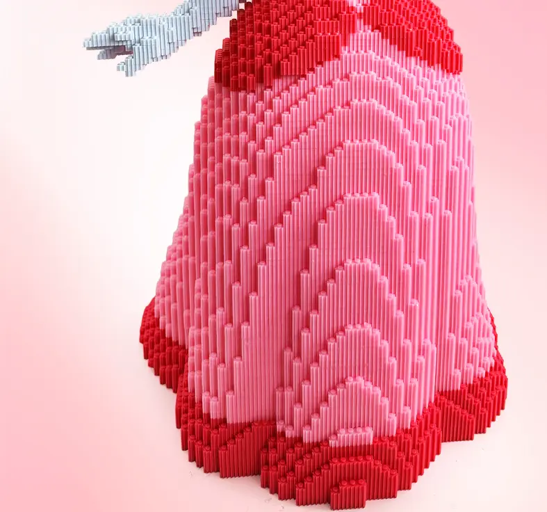 CubiToy Game Series Giant Peachy (22,604 PCS) 3D Micro Building Block Model