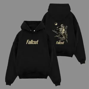 Fallout Game Style – Washed Heavyweight Oversized Tee with Retro Atomic Wasteland Graphic and Post-Apocalyptic Streetwear Drop y2k,soulja,concert,Halloween,Gothic,Vintage,Streetwear Graphic
