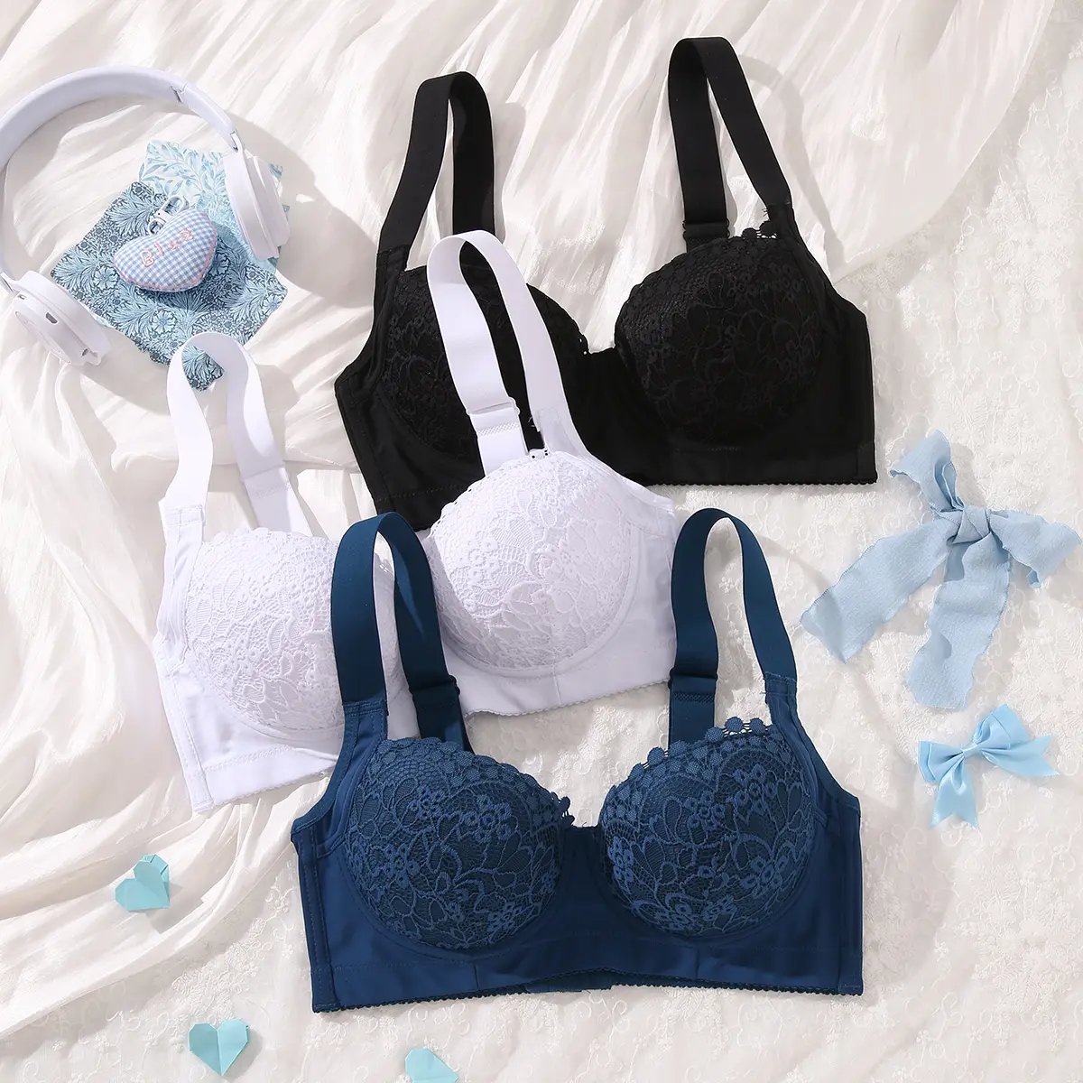 Black + White + Blue 