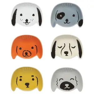 Danica Jubilee 2oz Shaped Pinch Bowls (Set of 6) | Puppy Love