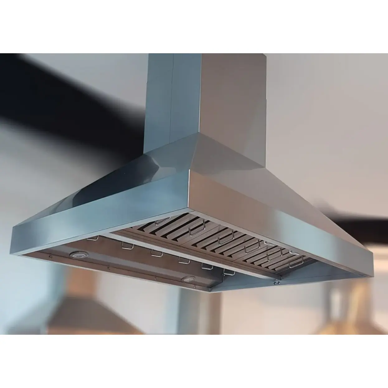 Victory Range Hood Twister MAX 42 Inch 1200 CFM Island Mount Range Hood