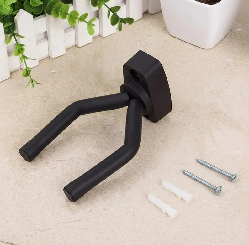 1pc Short Guitar Hook,Guitar Hanger, Guitar Stand Rack, Wall-Mounted Guitar Accessory for Home & Studio, Tools for Guitars, Guitar Rack Holder, Instrument Accessories