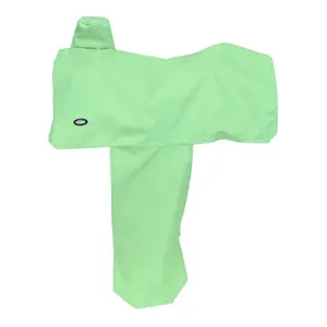 Tough 1 Heavy Nylon Western Full Saddle Cover- Neon Green