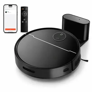 ANSFIL 3 in 1 Robot Vacuum/Mop/Sweep Combo with Smart App&Voice Control,2-in-1 Tank, 4500pa Suction, Q10S