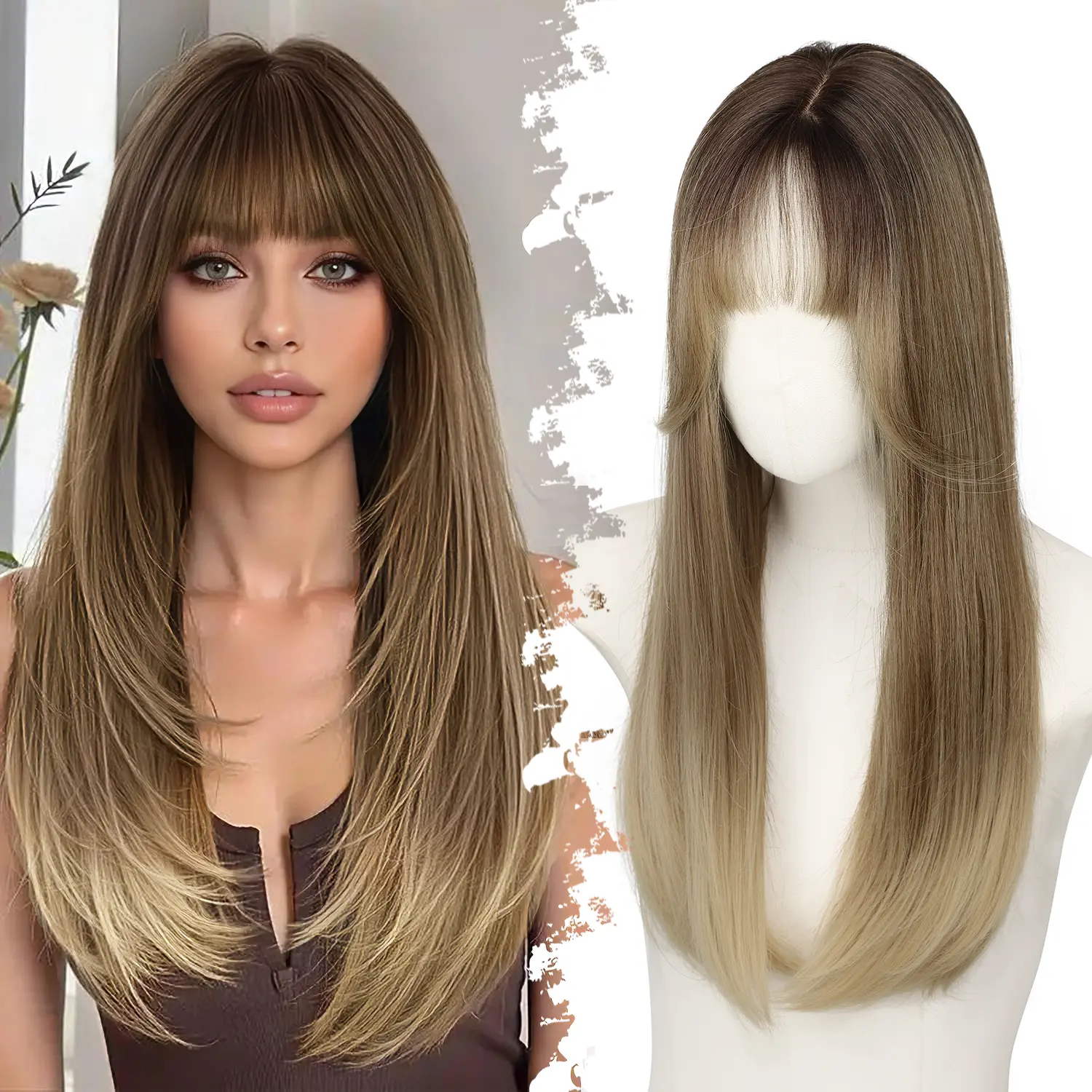 Ombre Brown to Blonde