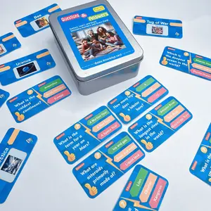 336Pcs Knowledge Cards, Front Questions and Back Answers with Vivid picture,good for Playing and Learning,Family Interactive