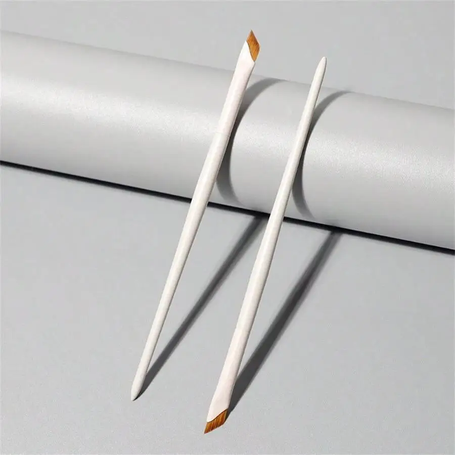 Eyeliner Brush for Summer Gift, 2 Counts Ultra Fine Angled Eyeliner Brush, Flat Angle Eyebrow Brushes for Makeup, Precision Detail Brush, Makeup Brush