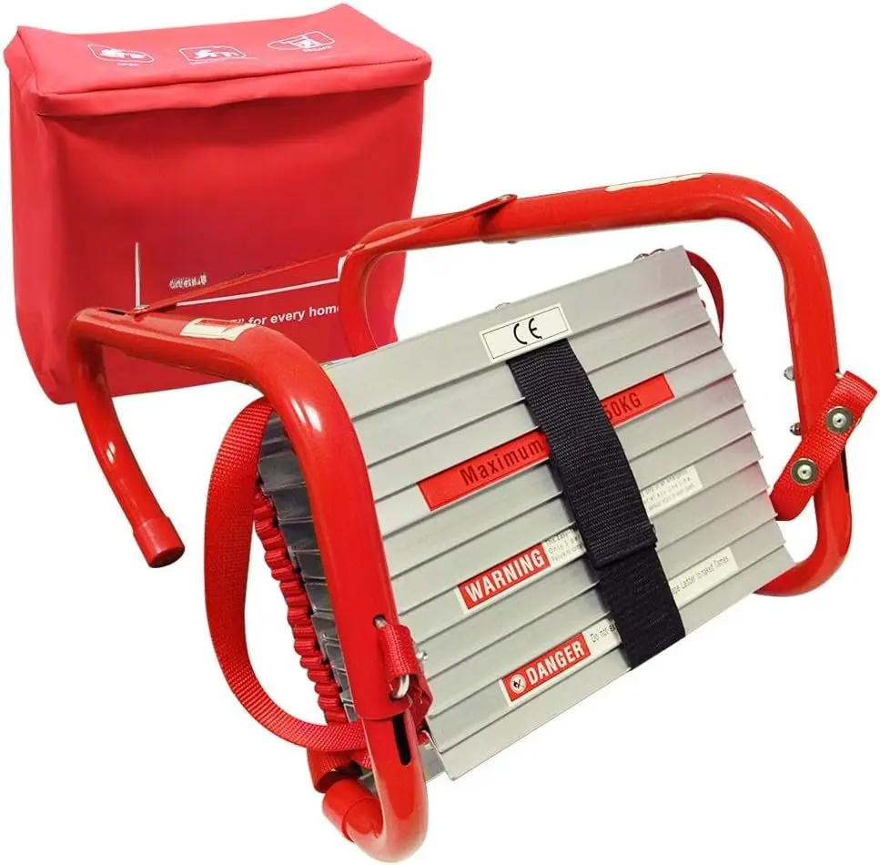 Retractable 3 Story Fire Escape Ladder, 25