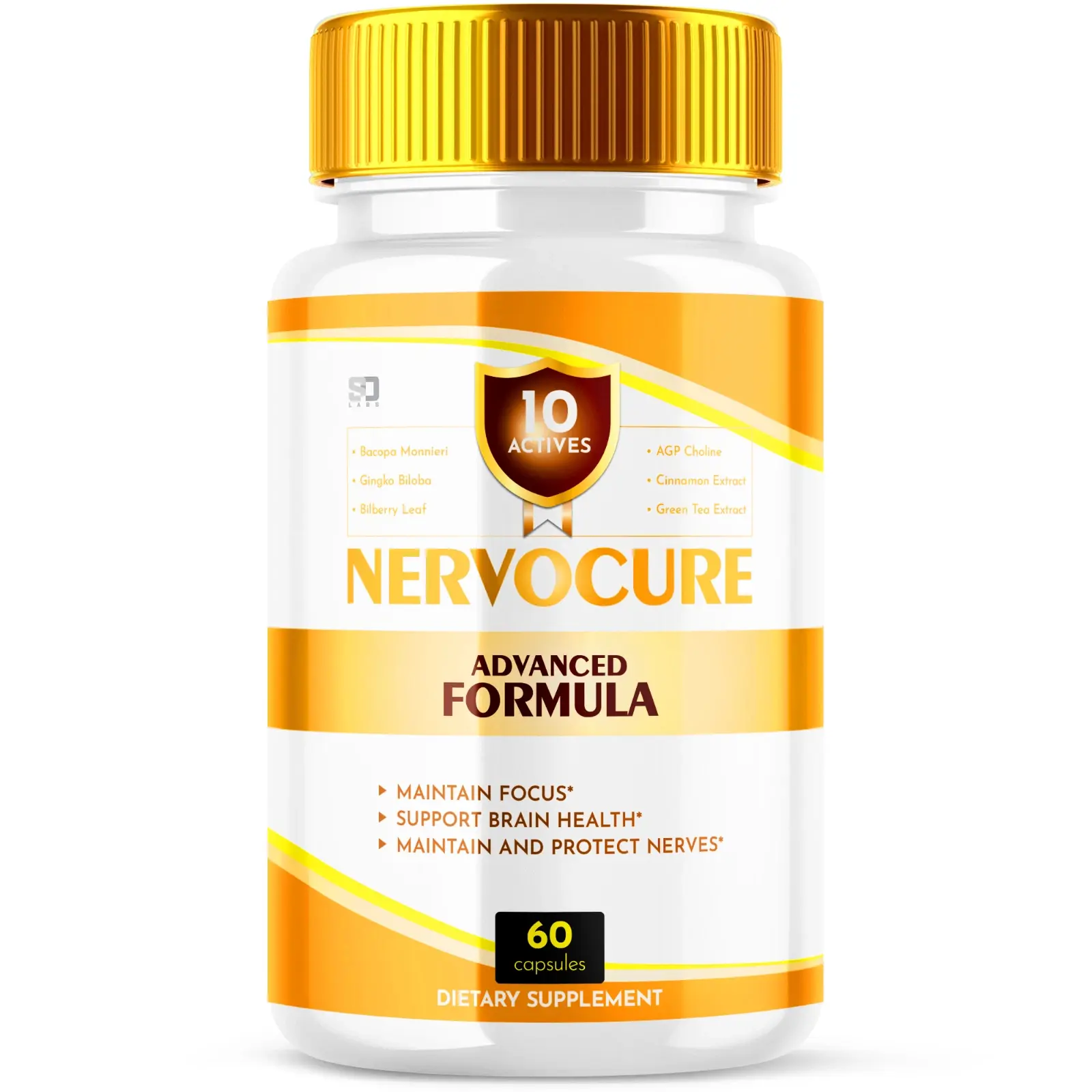 NervoCure Nerve Pills Help Alleviate Discomfort and Nerve Support 60 Capsules