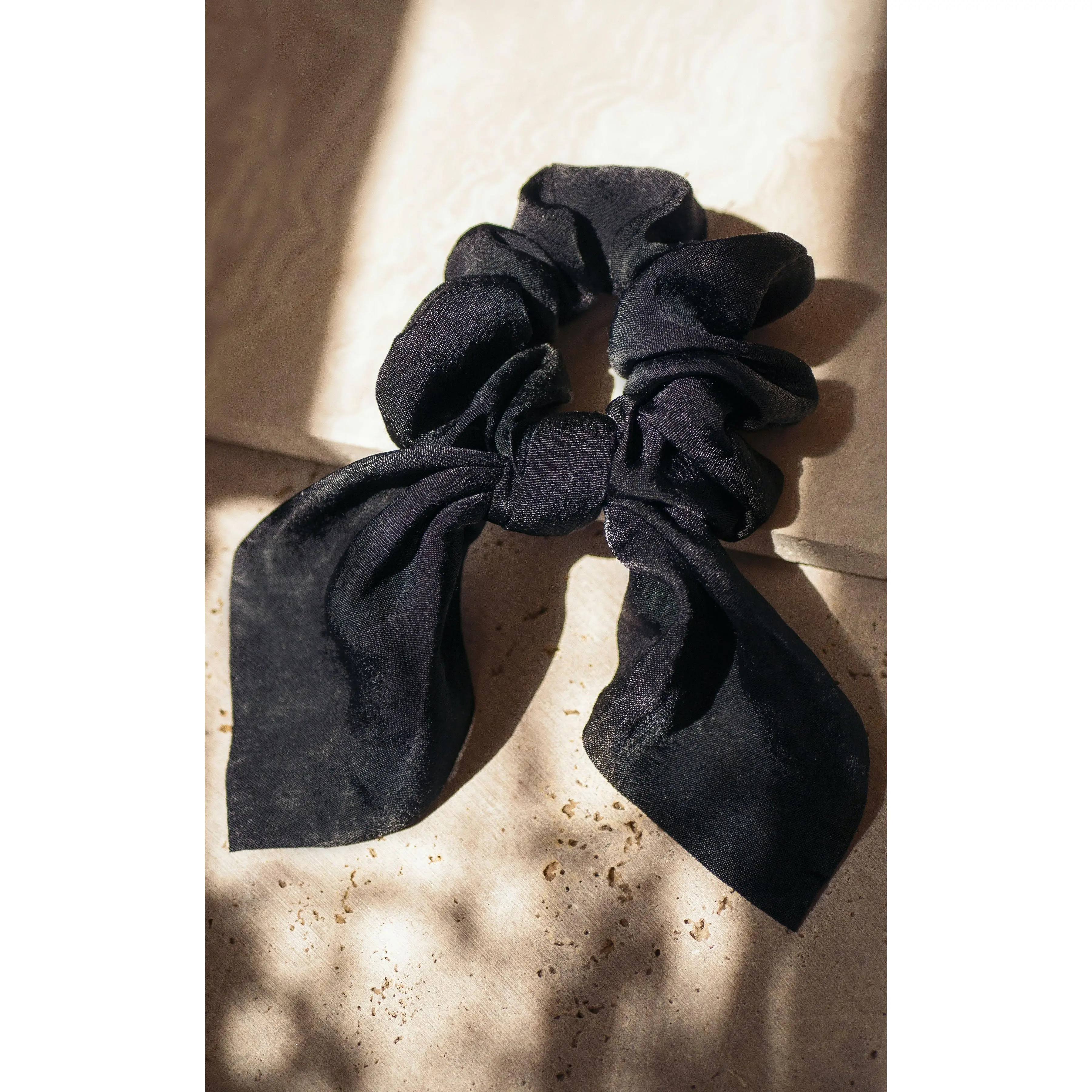 Bow Scrunchie BLACK