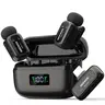 NEEWER KM19 Mini Wireless Lav Microphone, Compatible with iPhone/Android/DJI Osmo Pocket/PC, Adjustable Clip-On Mic with Noise Cancellation, Noise Reduction, Charging Function, Content Creator Pouch Included, Ideal for Vlog & Video Recording