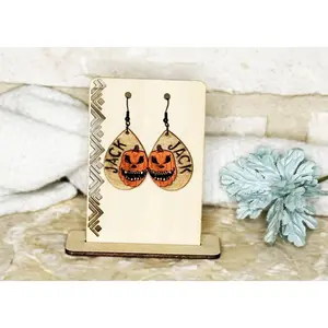Halloween Jack Earrings
