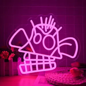 Jinx Graffiti Neon Sign, Gamer Gift, Neon Lights Anime Figure, LED Gaming PC Decor, Gamer Arcane Anime Neon Sign, Hypebeast Decor, Neon Accent Lights, Home Decor Light