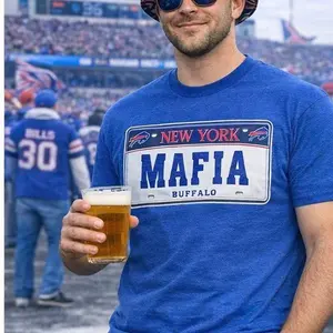 Mafia license plate T-shirt