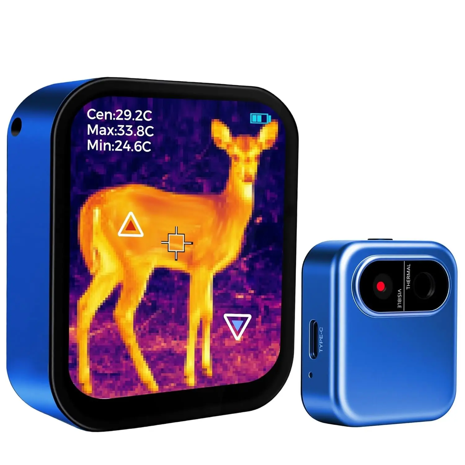 Thermal Camera for Finding Heat Leaks & Drafts - Portable  Imager for  Inspection, Entry-Level Thermal Imager for  Camera Detection & Water Leak Detection