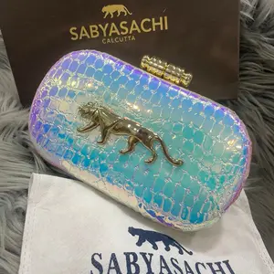 Sabyasachi Rainbow Style Clutch Bag for Women