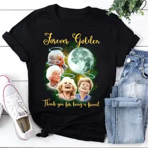 Thak You For Being A Friend Vintage T-Shirt, 100% Cotton The Stay Golden Tee, The Golden Girls Shirt