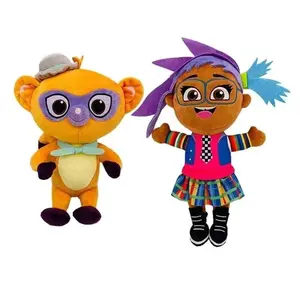 New Game Cartoon Movie Vivo Monkey Plush Toys Kinkajou&Andrés Marta Sandoval Rosa Gabi Vivo Plushie Doll Christmas Gift For Kids