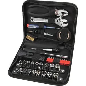 Performance Tool W1197 38 Piece Compact Tool Set with Zipper Case