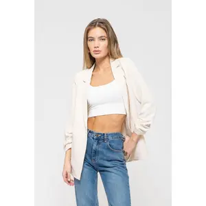 The Ella Blazer - Cream