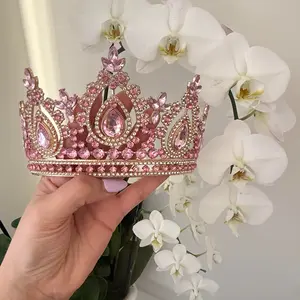 Pink & Gold Crown II