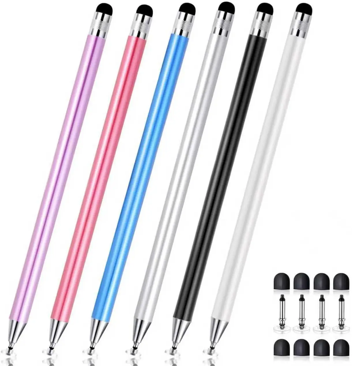 Halloween  Fall Gift 6 PCS Pen for Touch Screen,Stylists pens for Touch Screens Compatible with ipad/iPhone/Samsung/Android Smartphone and Tablets All Touch Screens (6pcs)