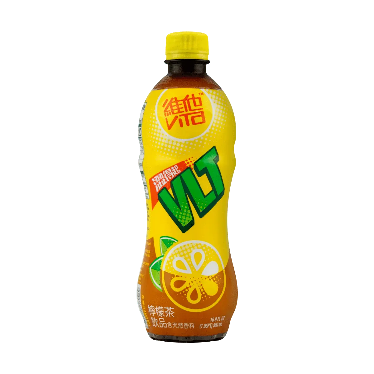 Vitasoy Hong Kong Vita Classic Lemon Tea 500ml - Authentic Asian Beverage, Refreshing Iced Tea Drink