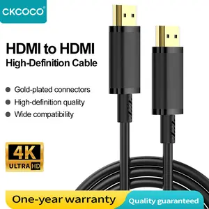 4K HDMI 2.0 Cable, Ultra High Speed Gold-Plated Connectors, Bi-Directional 4K@60Hz Ultra HD Cord for Laptop, TV, Monitor, Projector, Display Connection