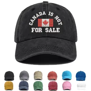 Canada is Not for Sale Hat | Embroidered Canada Hat | Canadian Independence Hat | Proudly Canadian Hat & Gifts