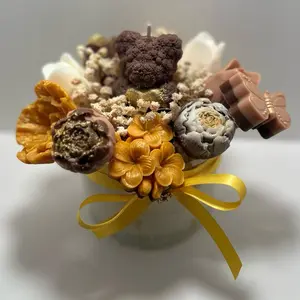 Flower Candle Bouquet Flower Candle Bouquet