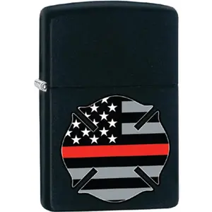 Zippo Lighter - Thin Red Line Cross
