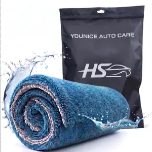 【SummerVibes】Microfiber Car Drying Towel -1300GSM  Super Absorbent, Scratch-Free, Quick-Dry, Machine Washable,Largest 36"x24" Double Twisted LoopCar Drying Towel
