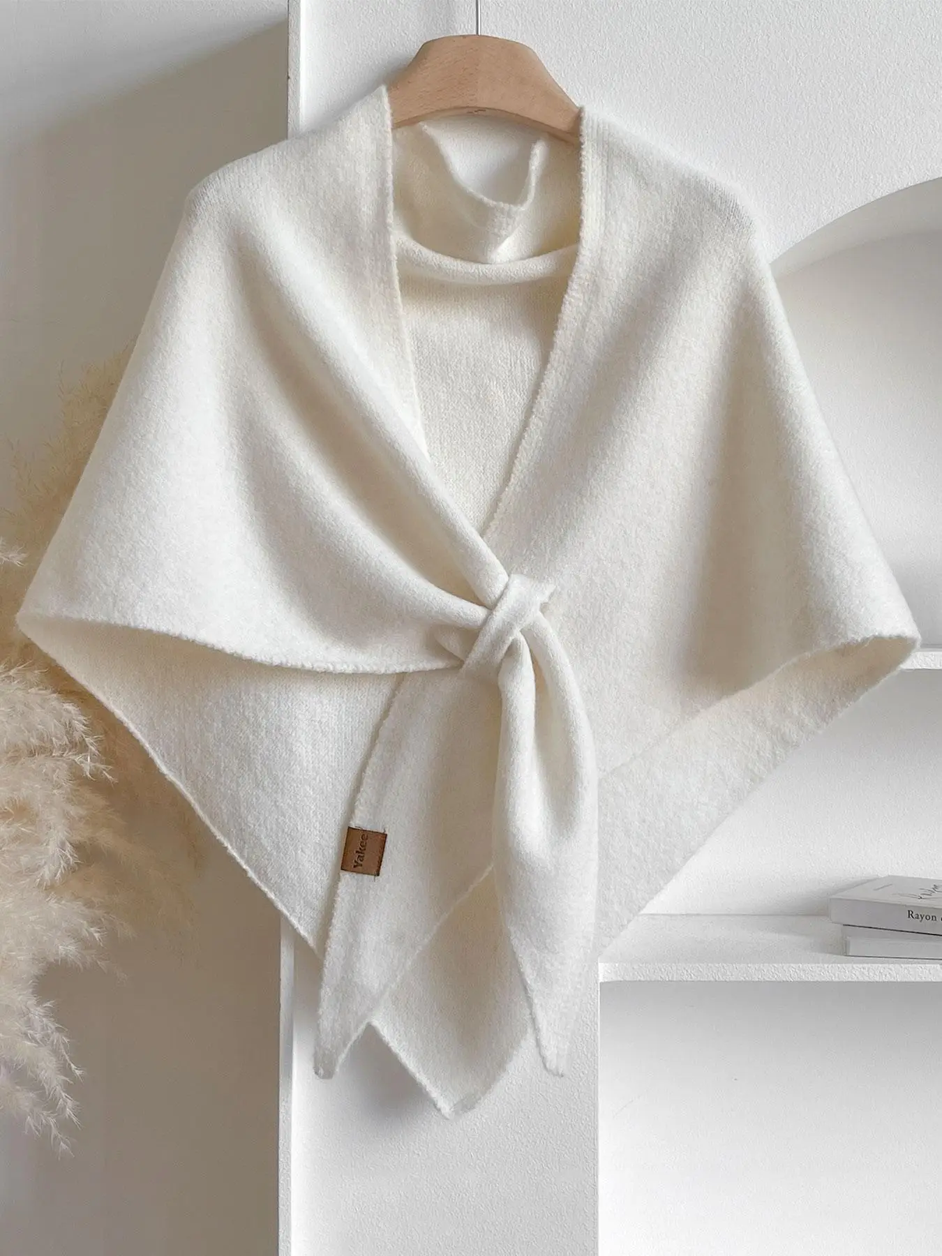 Women's Solid Color Scarf, Casual Soft Comfortable Shawl for Daily Wear, Fashion Accessories for Women & Girls