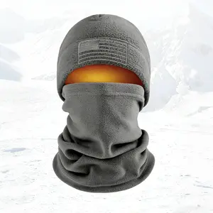 Windproof Thermal Balaclava - Cold Weather Face Mask for Cycling, Skiing, Running & Outdoor Sports - Lightweight Winter Neck Gaiter & Ski Mask