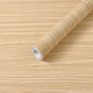 Natural Wood Contact Paper for Cabinets Realistic Light Wood Grain Contact Paper Peel and Stick Wallpaper Self Adhesive Removable Wallpaper