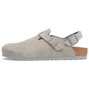 Birkenstock Tokio EVA Clog with Buckle Closure, Non-Slip Toe Protection, Unisex Narrow Fit in Gray Trending Shoes, House White Official Shoes to Get / Maison Mihara Verifiable, with credentials and supporting global authentication
