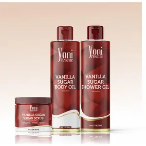 Vanilla Sugar Trio Bundle - Shower Gel + Body Oil + Sugar Scrub